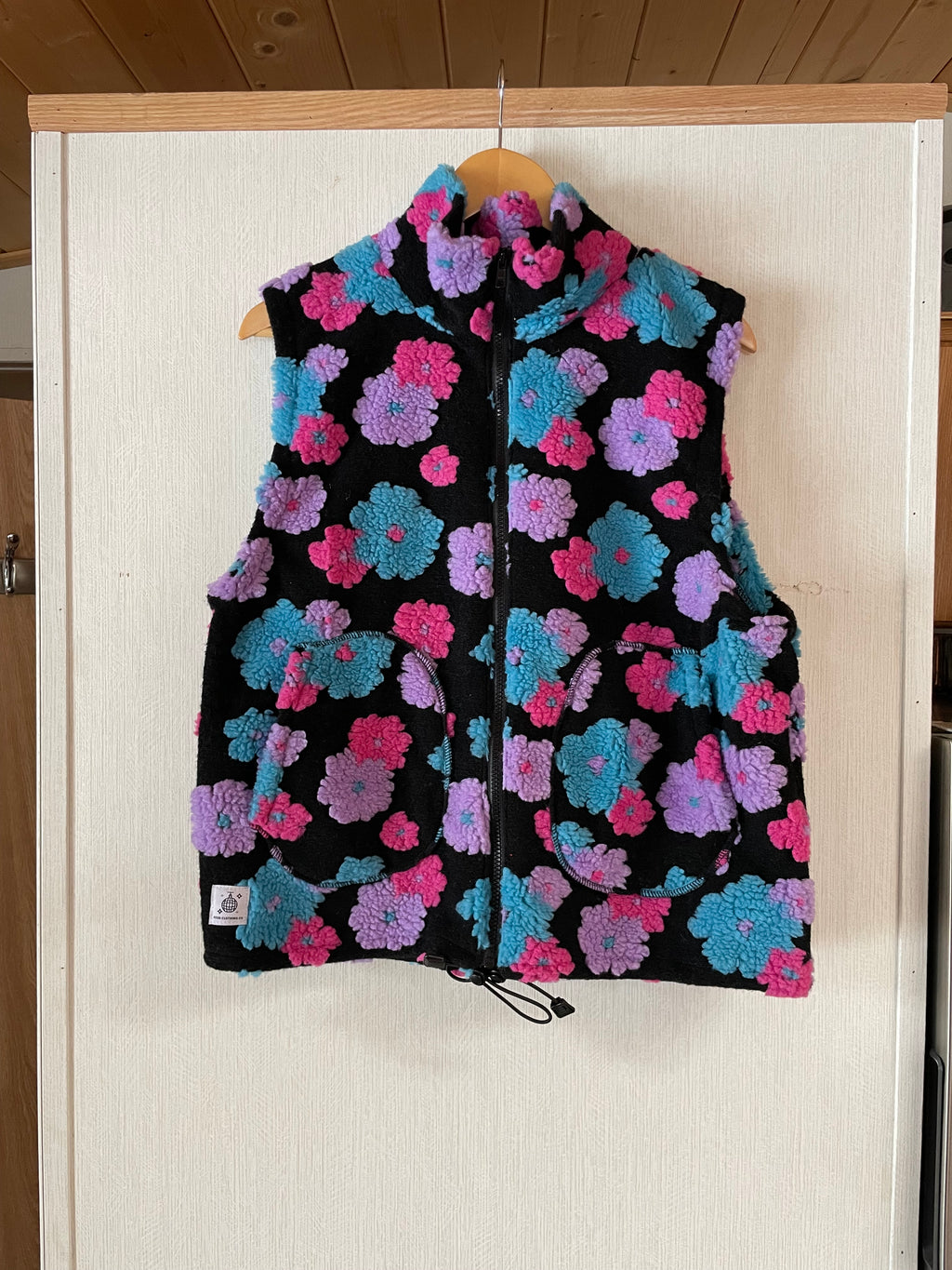 Floral Vest (M/L) - made to order