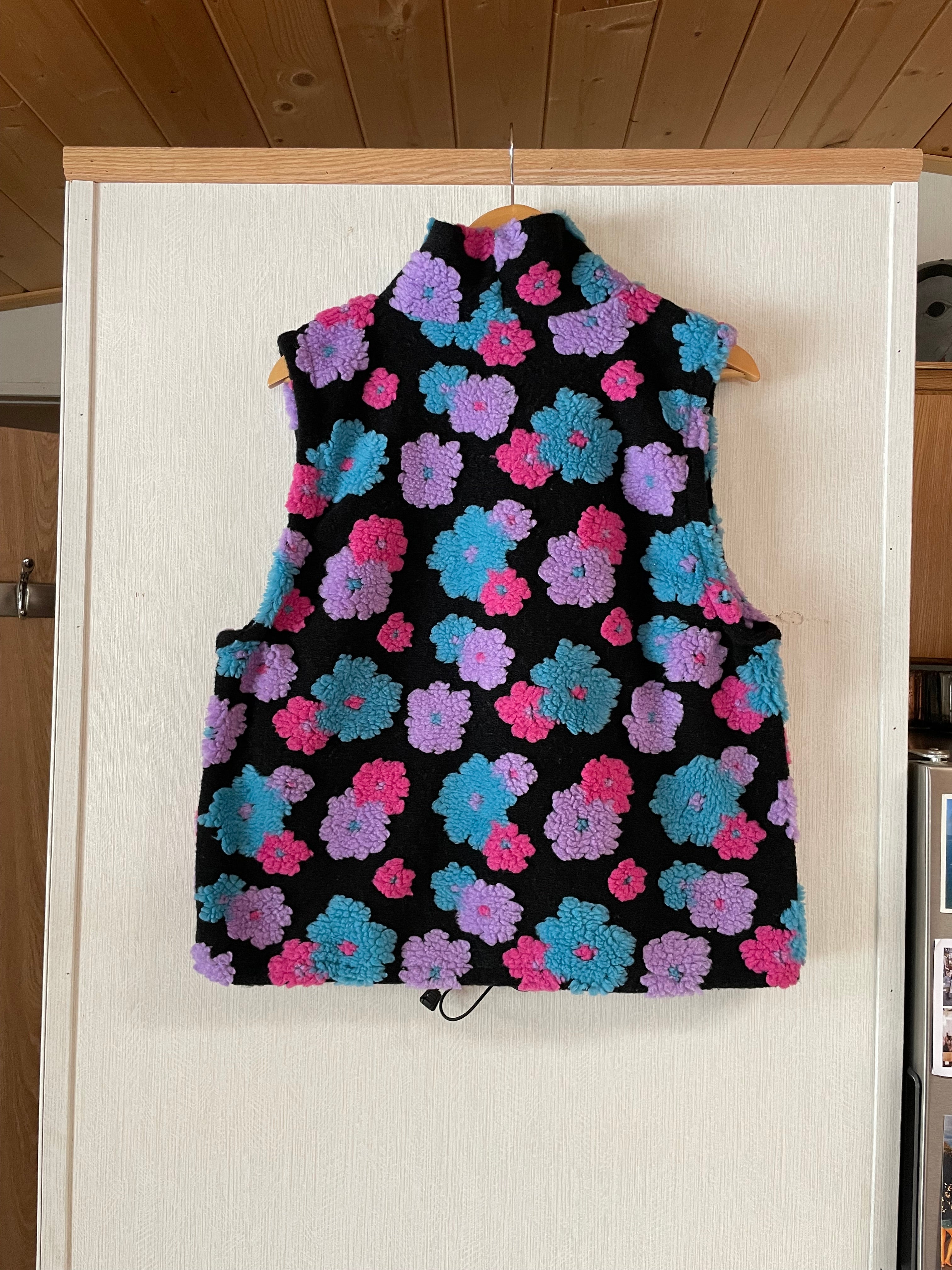 Floral Vest (M/L) - made to order